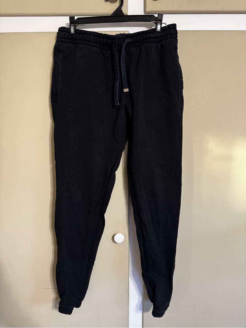 Talentless Black Jogger Sweatpants with Drawstring Waist